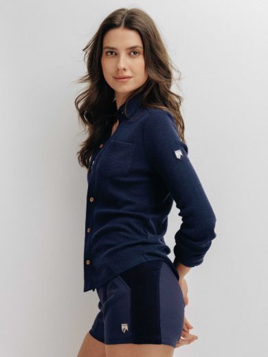 Bilde av WoolLand Romsdalseggen Shorts W.cord Woman - KLUBBPRODUKT Blue ink